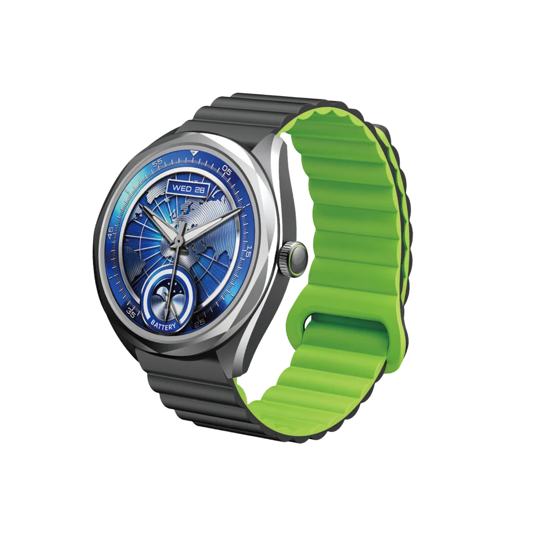 oraimo Watch Nova 2R · Dark Chrome