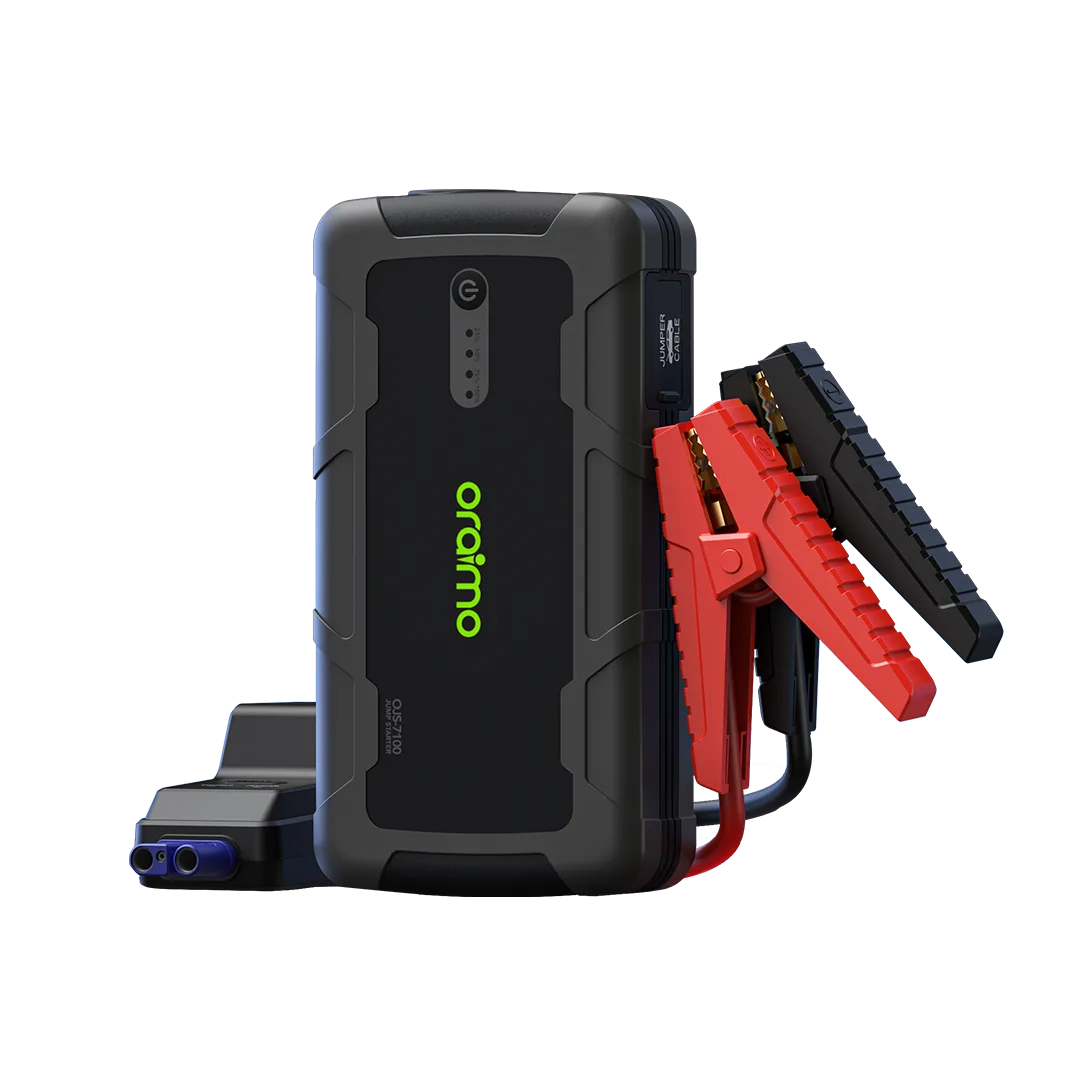 oraimo PowerSpark 1500A Jump Starter 10000mAh Power Bank · Grey