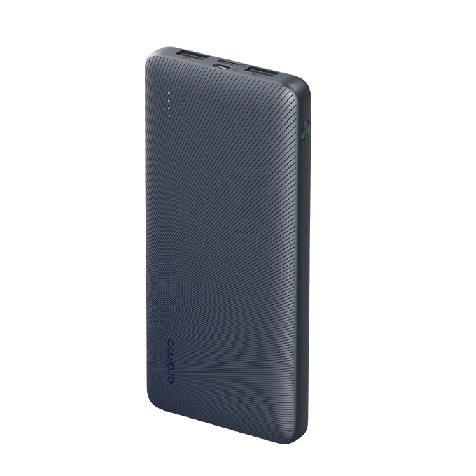 oraimo Toast 15 Flash 10000mAh 15W Power Bank · Black