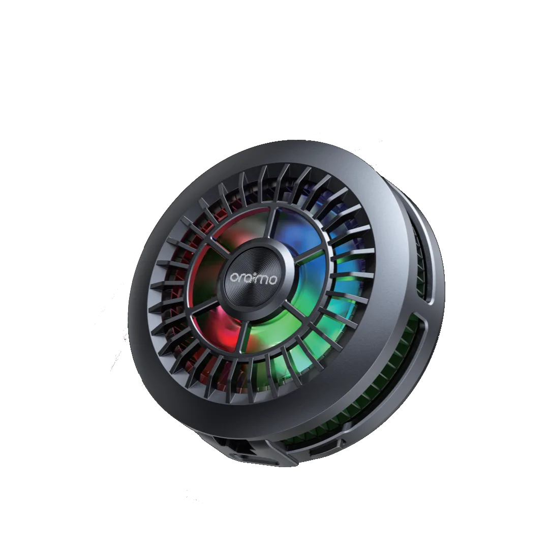 oraimo CoolSnap Lite Magnetic Phone Cooler · Chrome