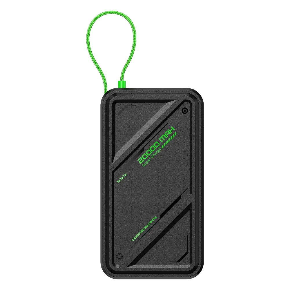 Infinix GT POWER 20000mAh 55W Power Bank · Black
