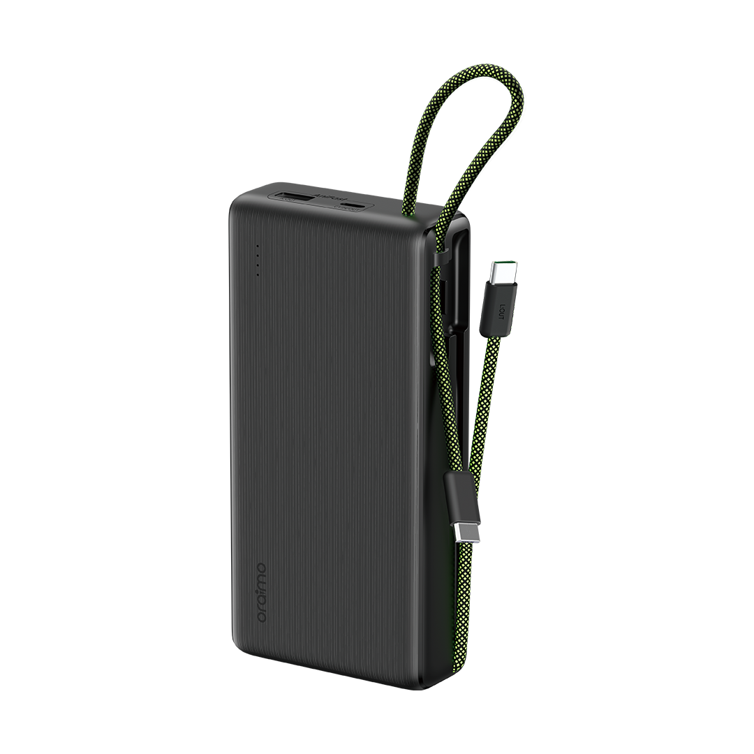 oraimo PowerNova L22 20000mAh 22.5W OPB-5205CM Type-C + Micro-USB · GRAPHITEBLACK