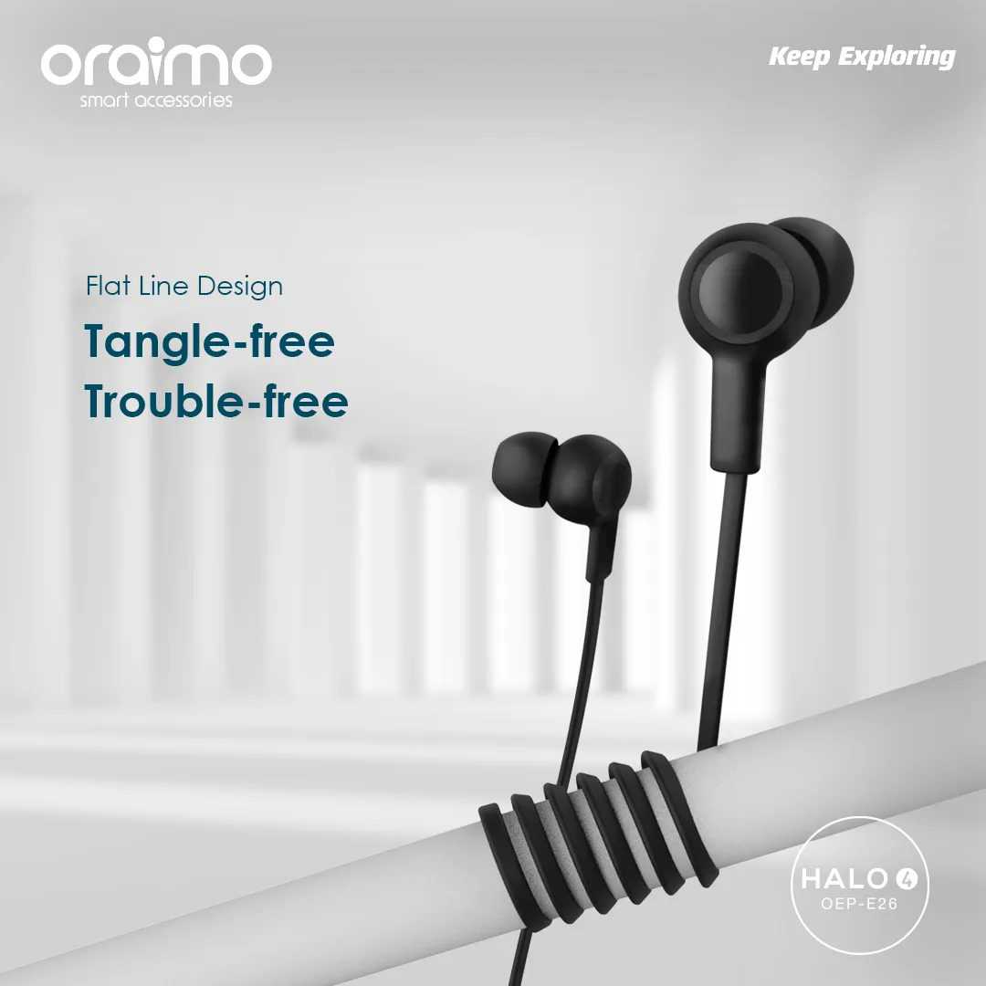 oraimo Halo 4 · Black
