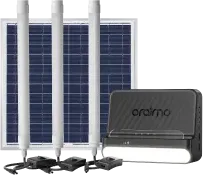 oraimo PowerSolar 76 OPS-176 base system · Black