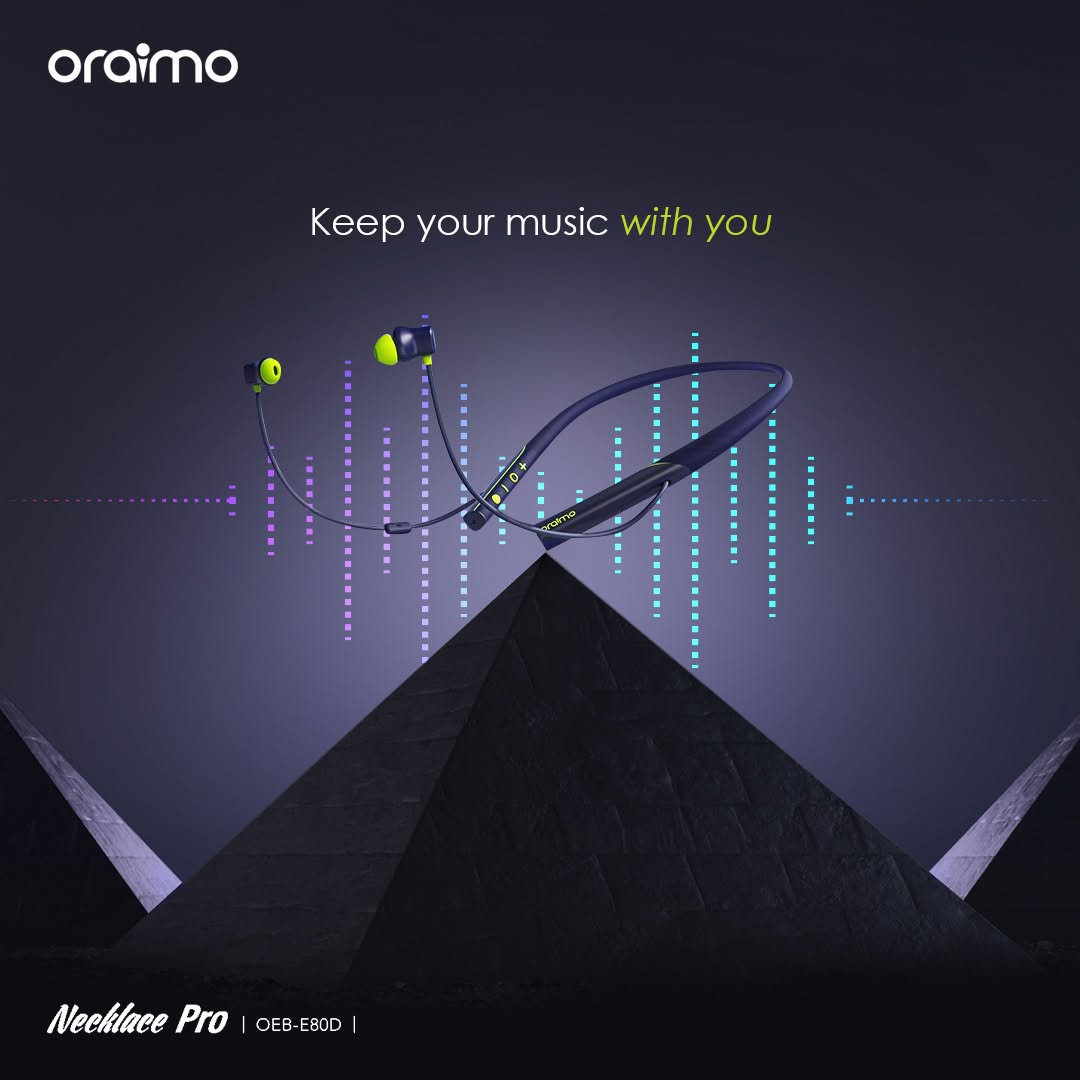 oraimo Necklace Pro OEB-E80D · Black
