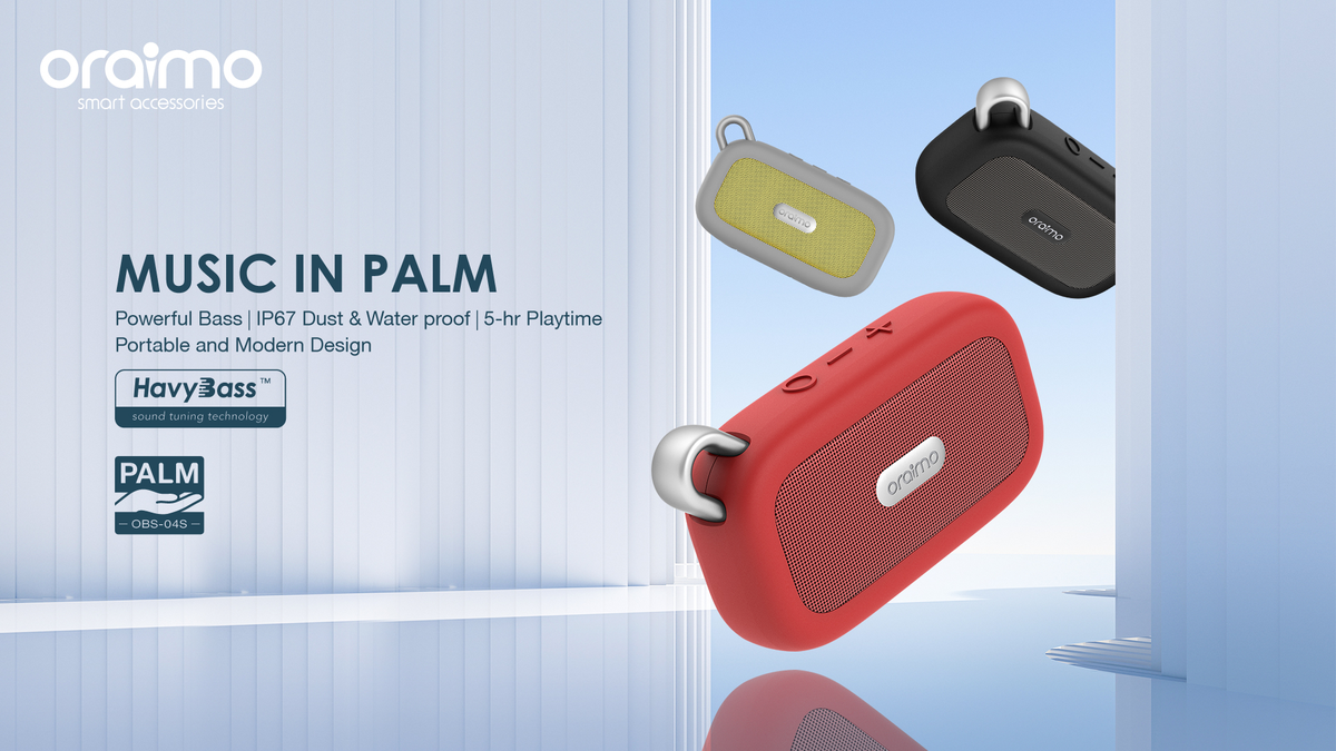oraimo Palm · Black