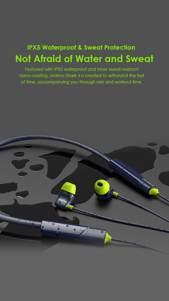oraimo Shark 4 · Blue