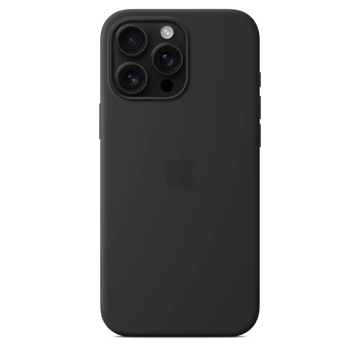 Apple iPhone 16 Pro Max Silicone Case with MagSafe · Black
