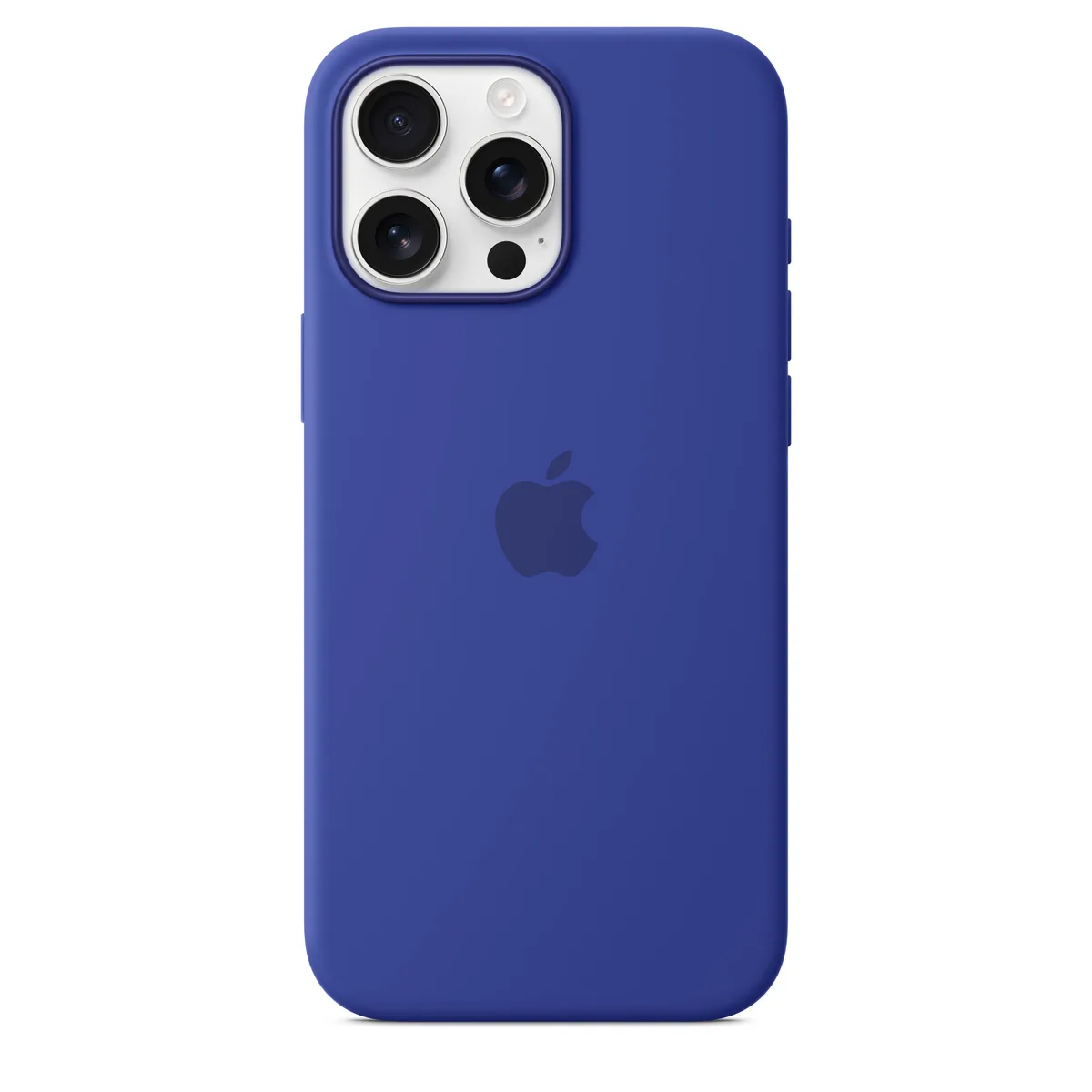 Apple iPhone 16 Pro Max Silicone Case with MagSafe · Ultramarine