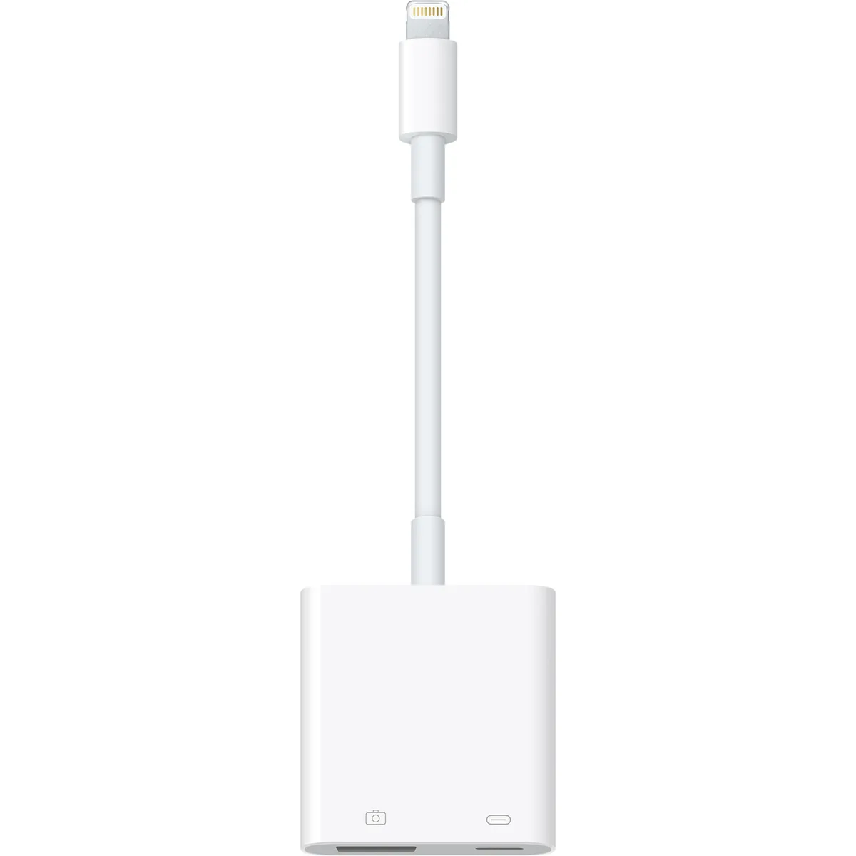 Apple Lightning to USB 3 Camera Adapter · White