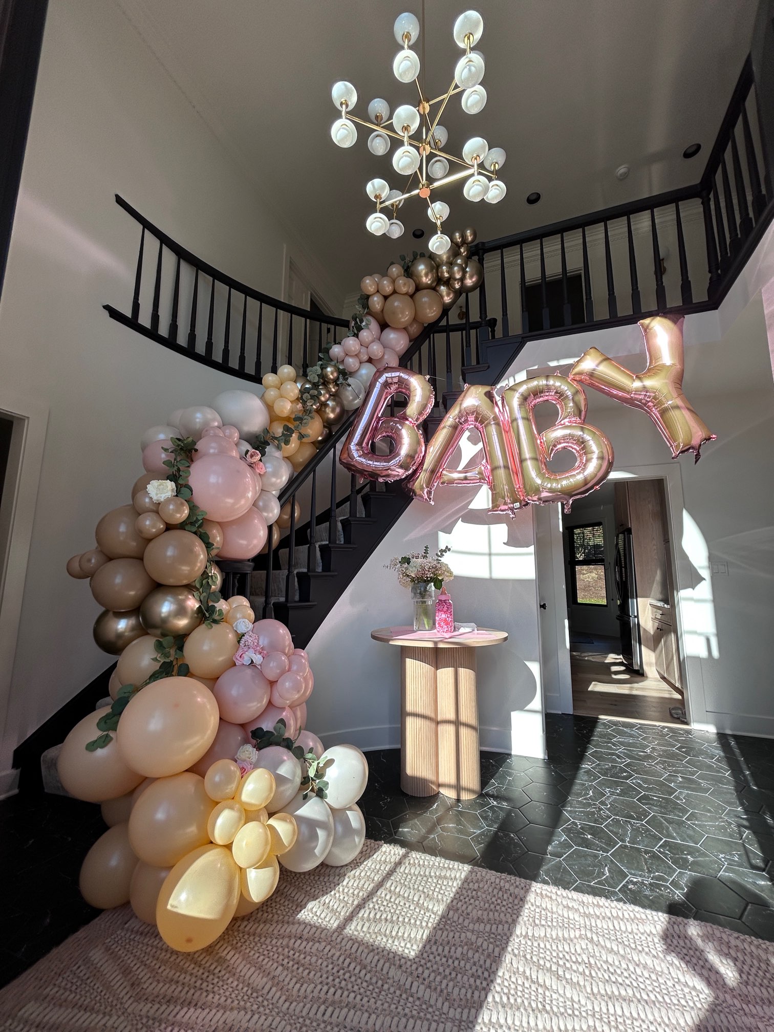 Baby shower setup in Pittsburgh by Party on Butler