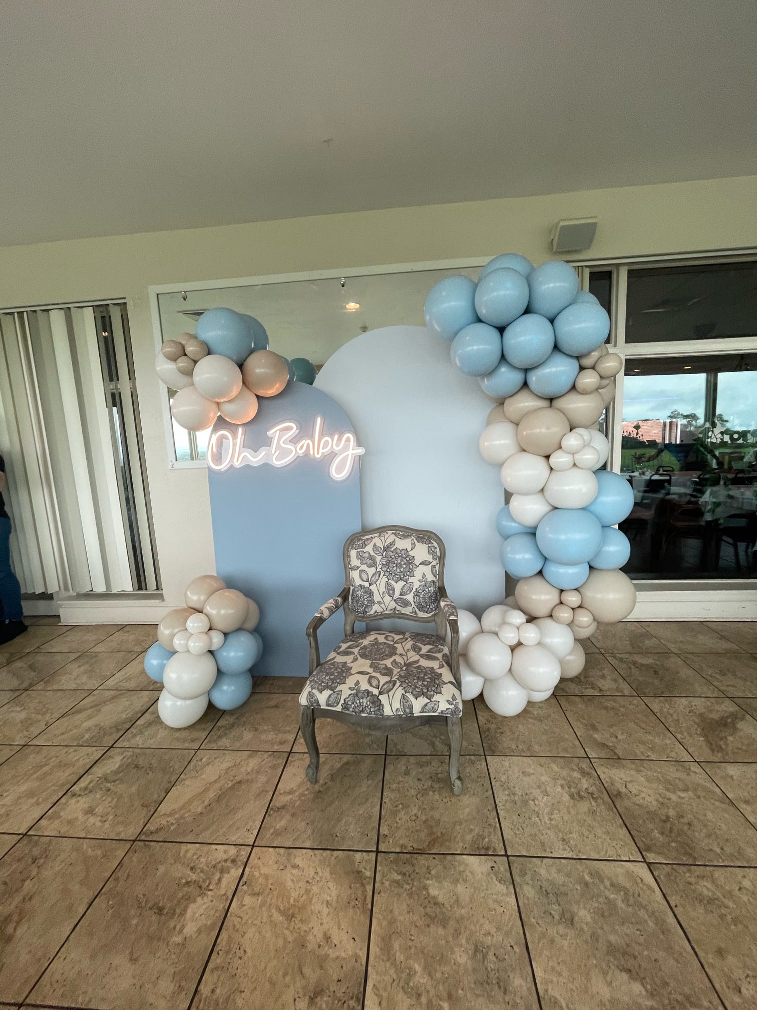 Baby shower setup in Pittsburgh by Party on Butler