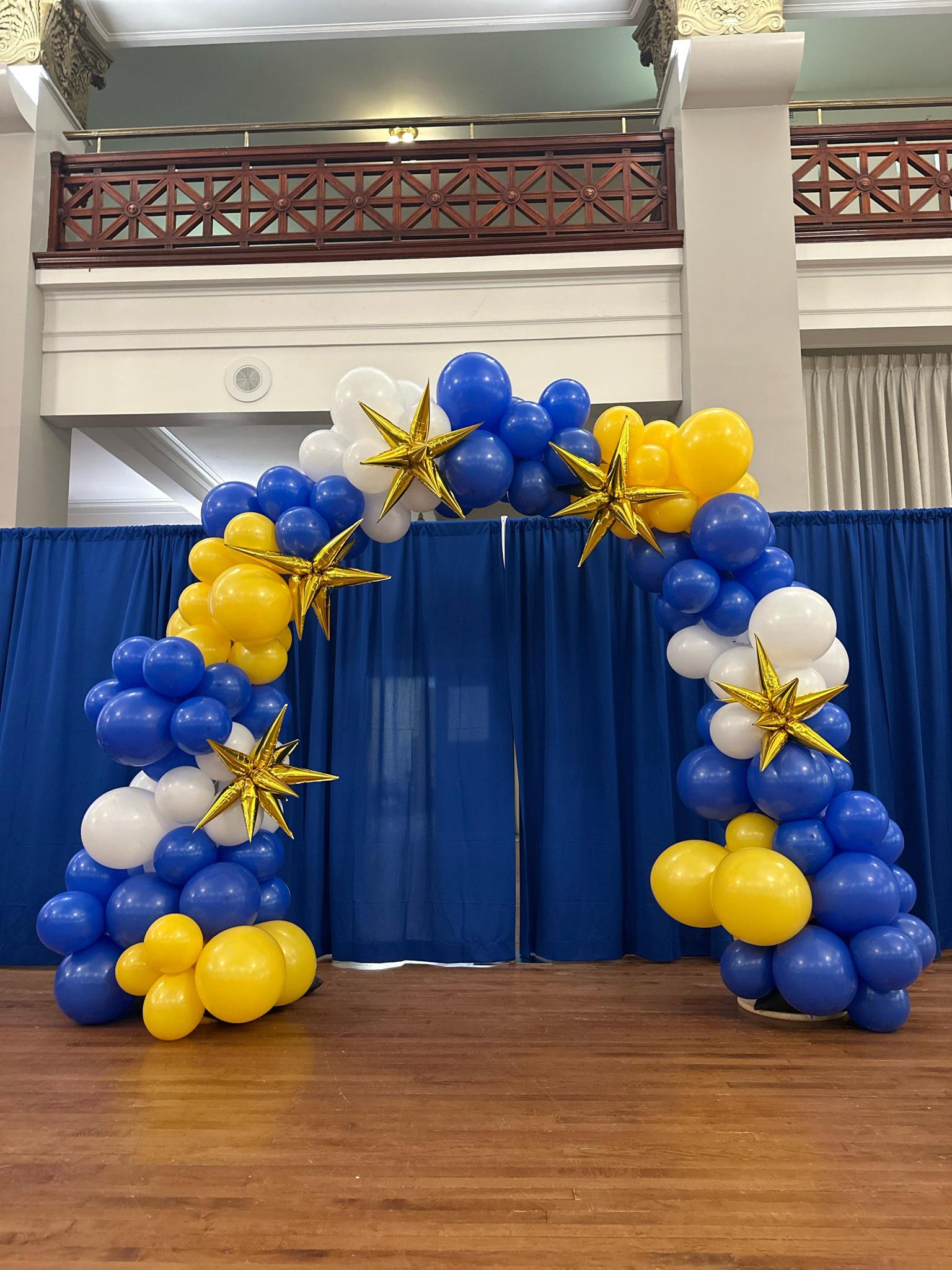 Custom table centerpieces by Party on Butler