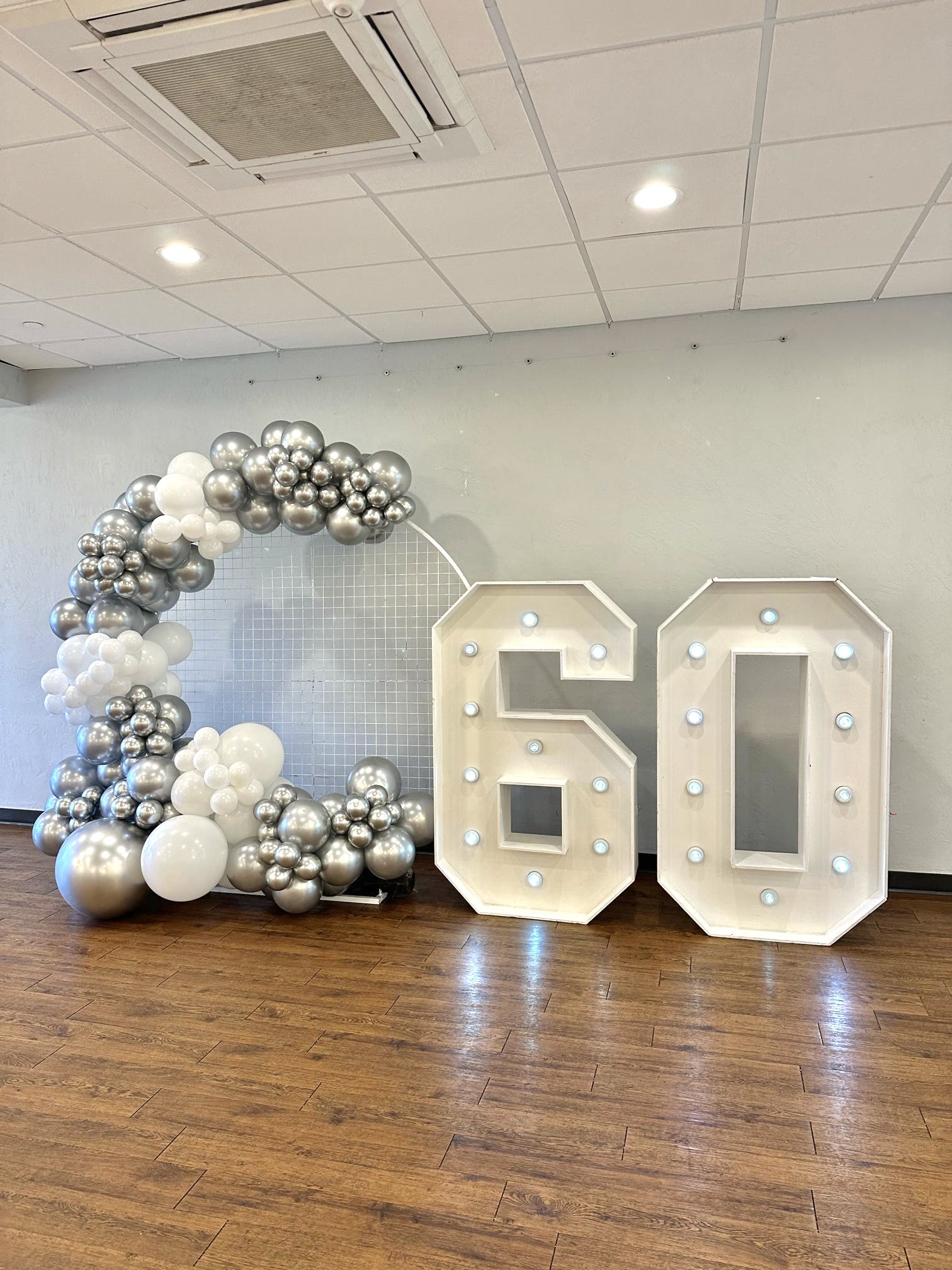 Adult birthday party setup in Pittsburgh by Party on Butler