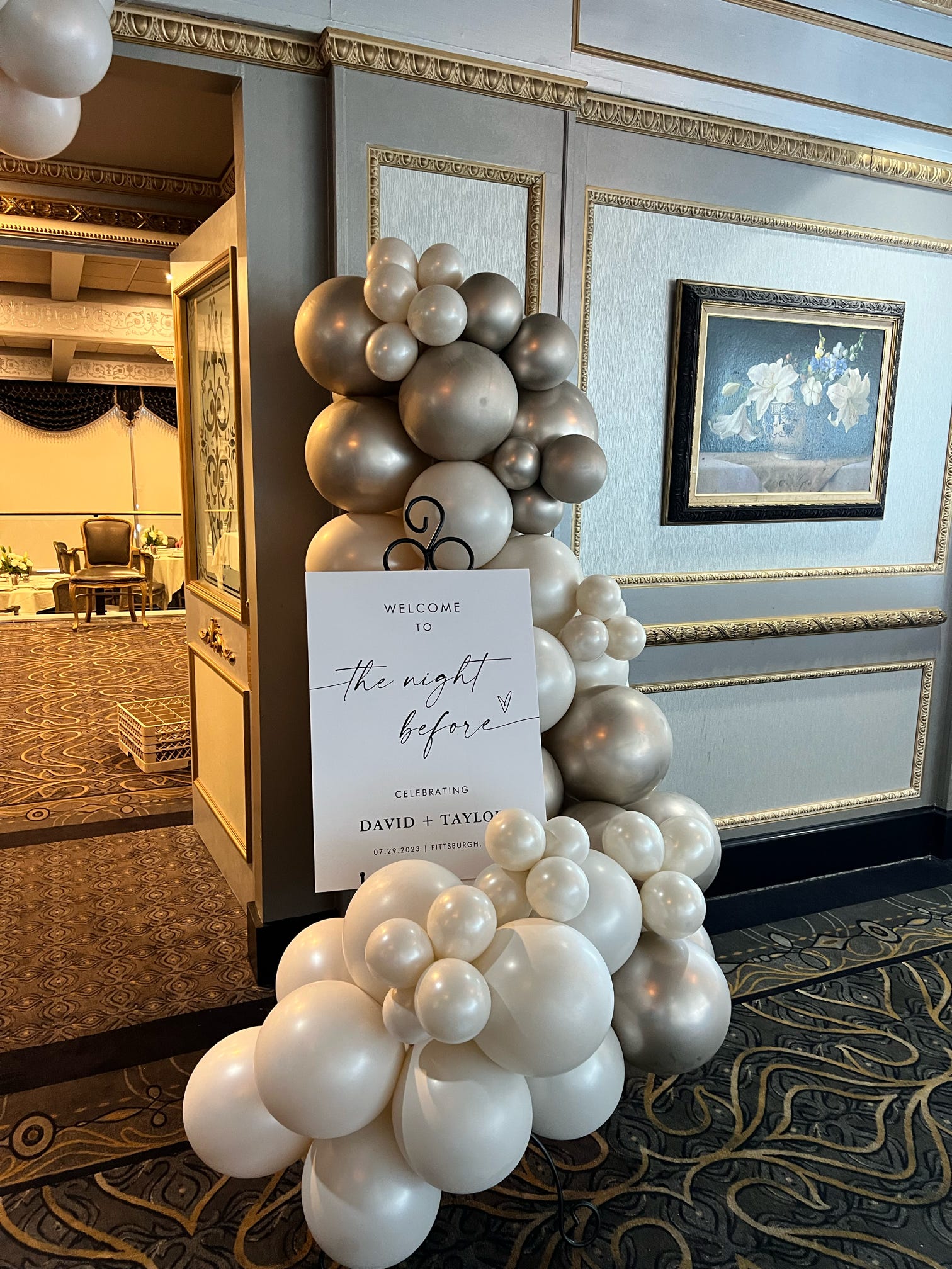 Wedding decor by Party on Butler