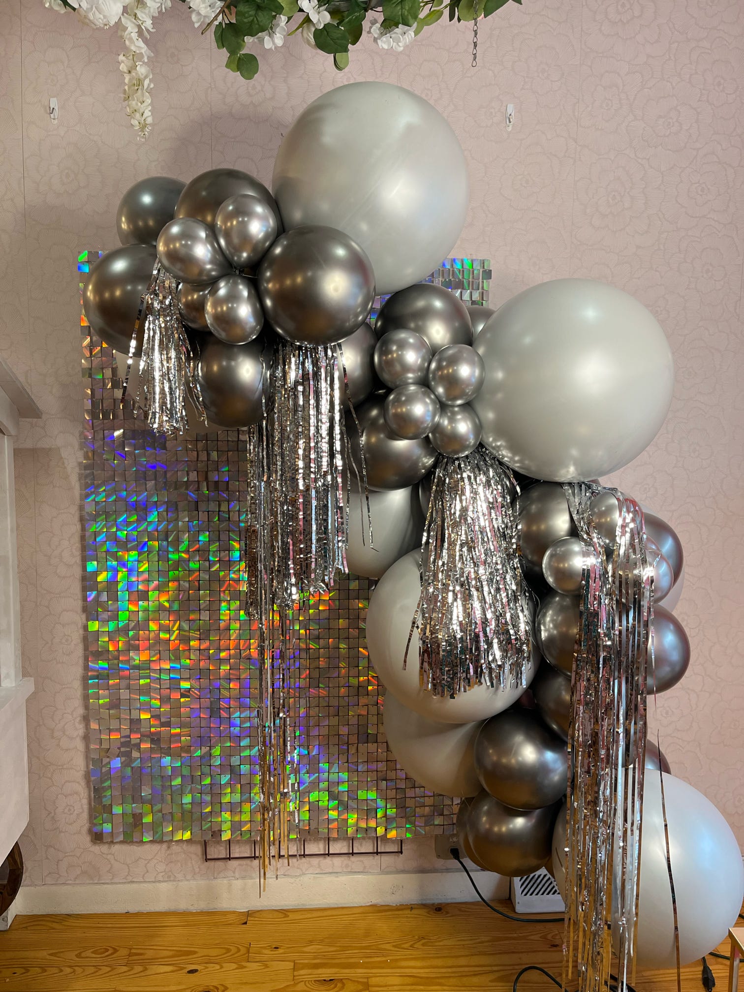 Adult birthday party decor by Party on Butler