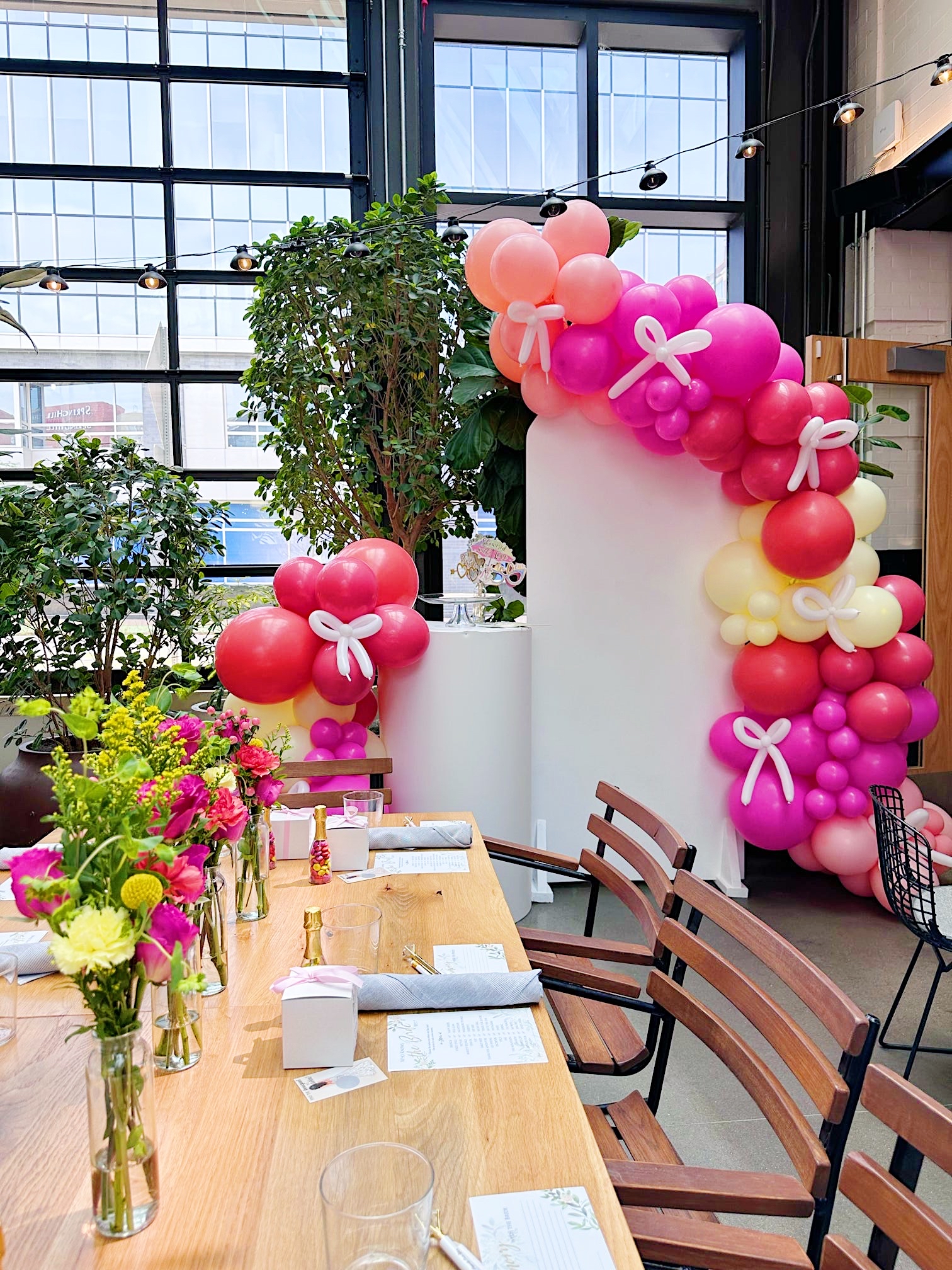 Bachelorette party setup in Pittsburgh by Party on Butler