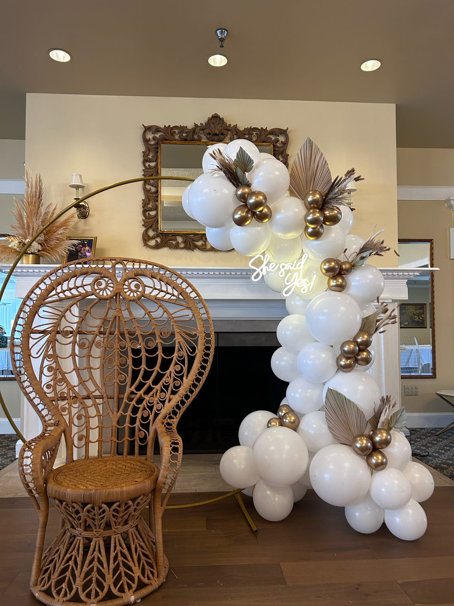 Wedding decor transformation in Pittsburgh