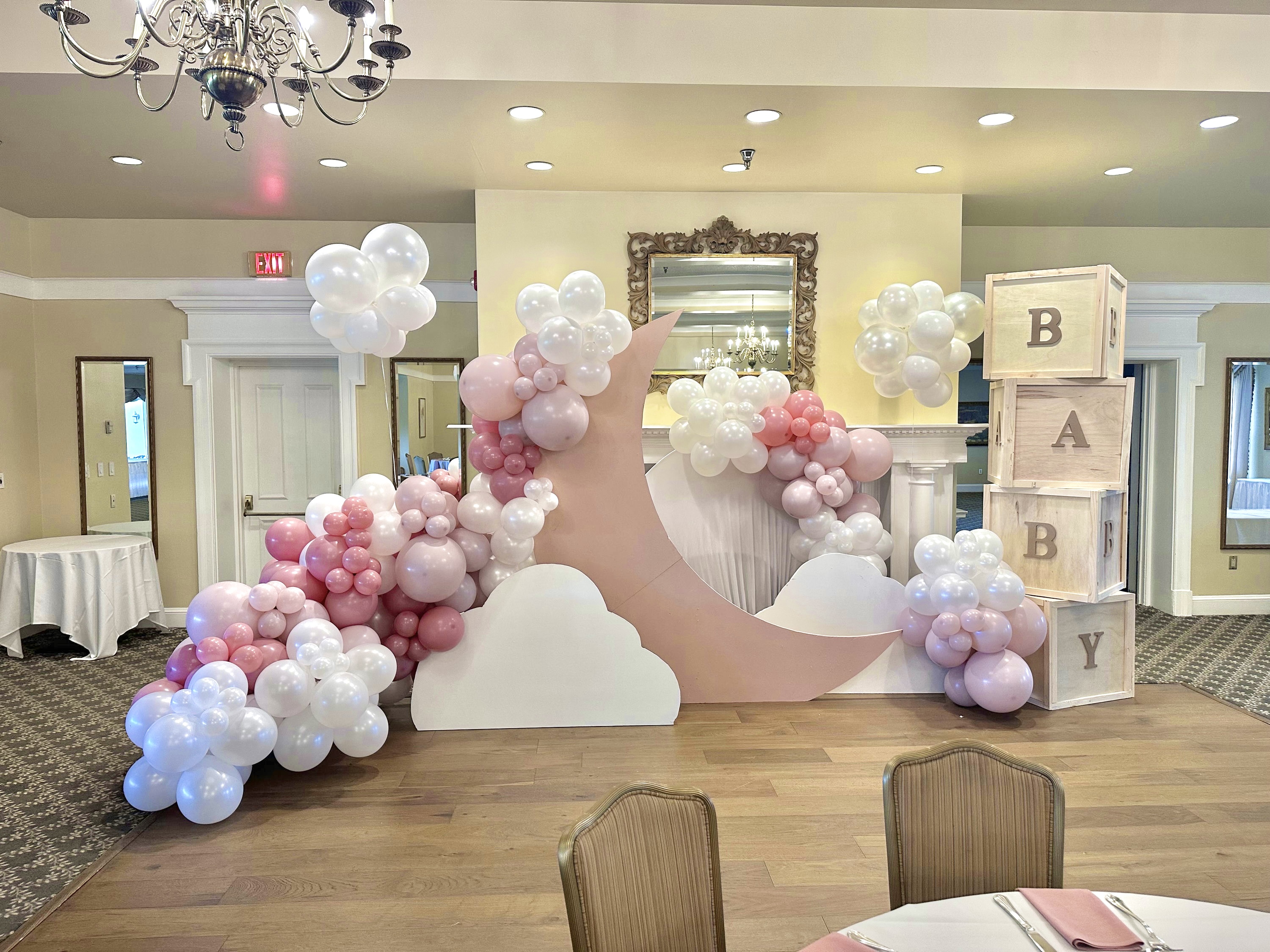 Baby shower transformation in Pittsburgh
