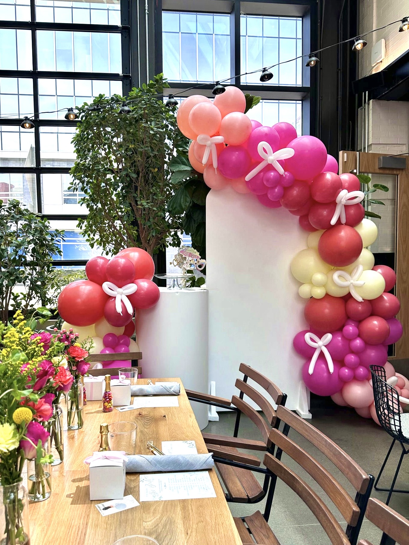Bachelorette party setup in Pittsburgh by Party on Butler