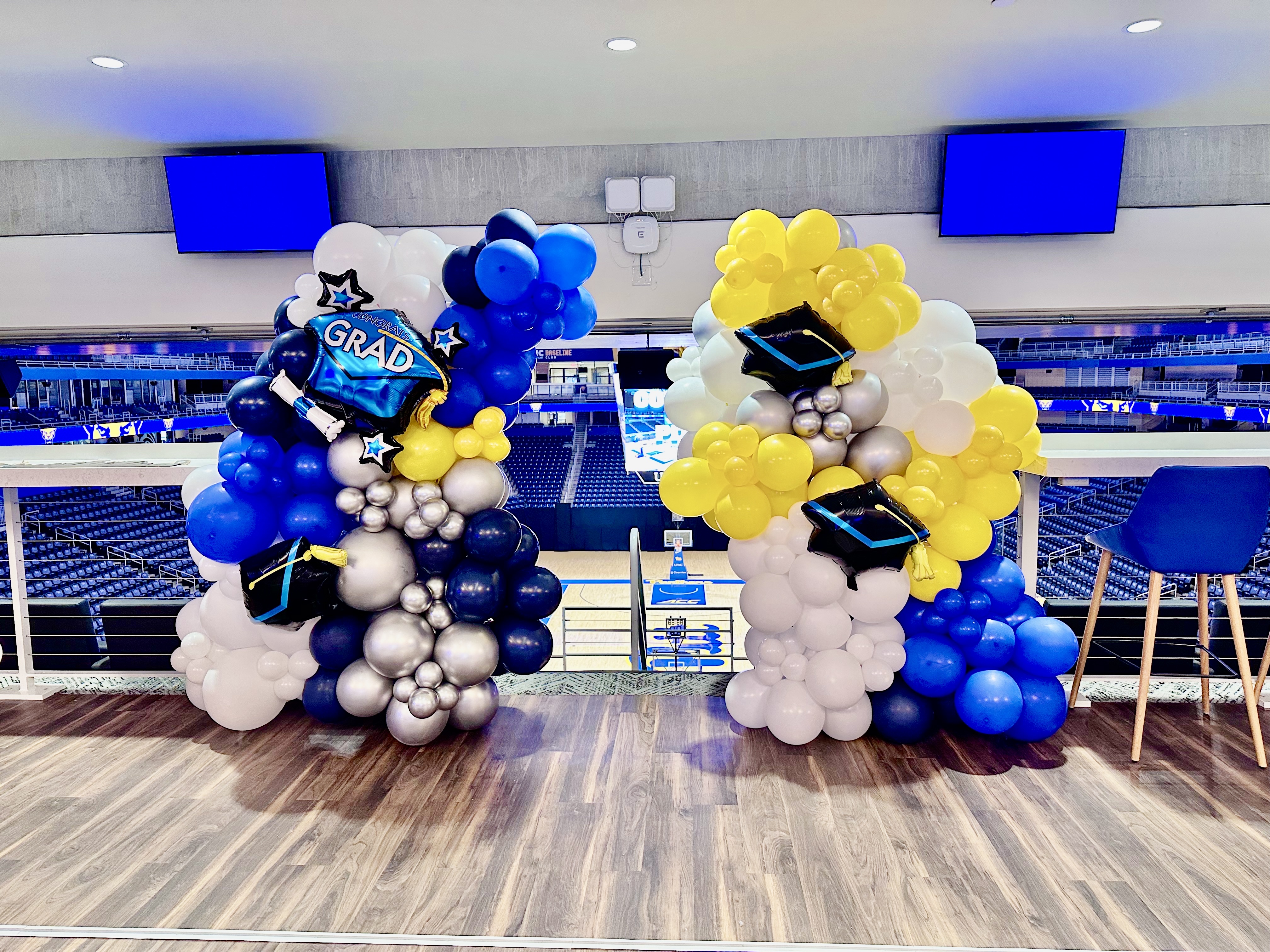 Graduation party setup in Pittsburgh