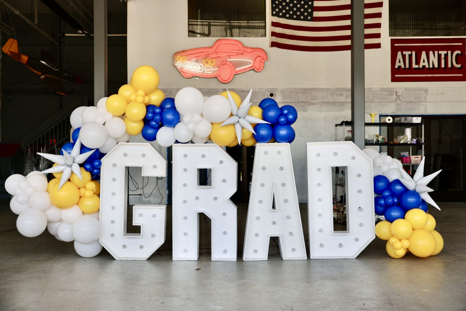 Graduation party setup in Pittsburgh