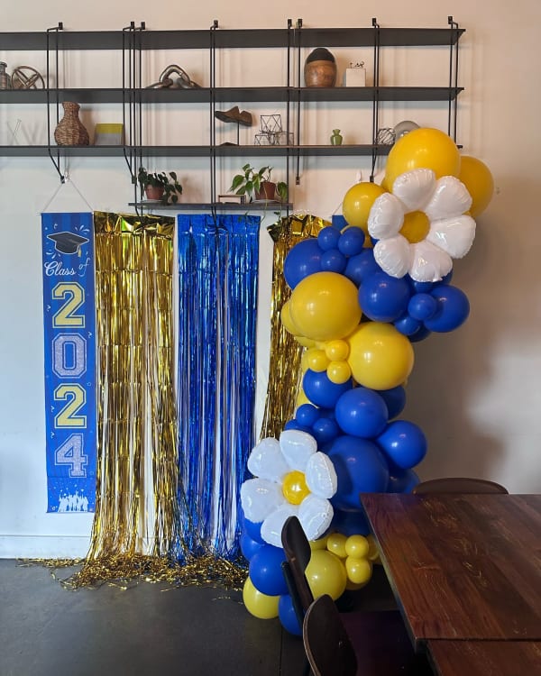 Graduation decor by Party on Butler