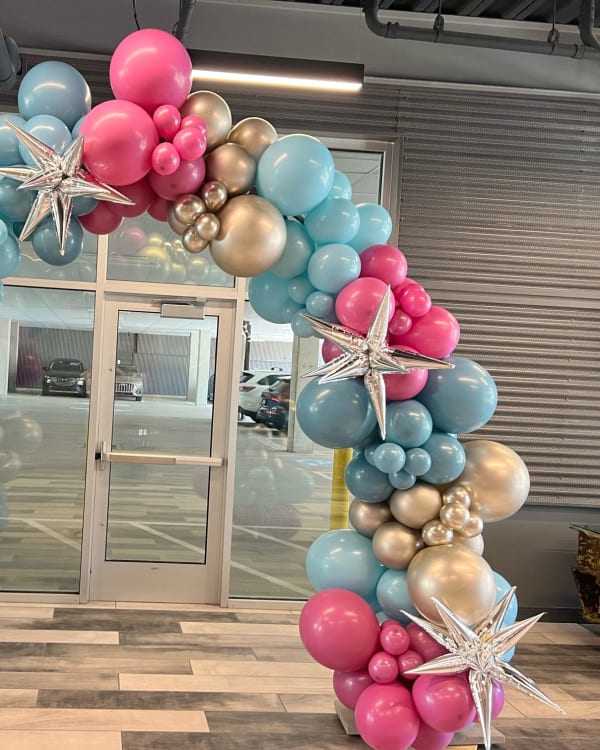 Gender Reveal decor by Party on Butler