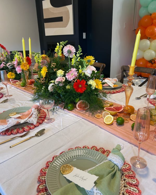 Gender Reveal decor by Party on Butler