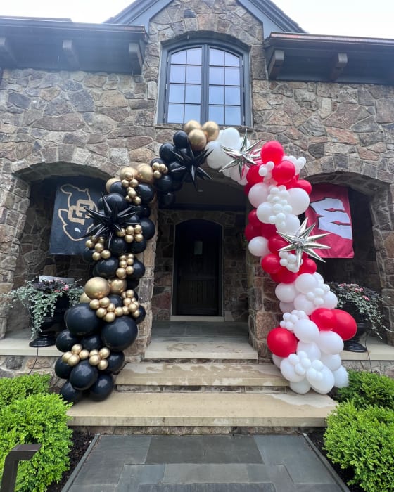 Entrance Arch by Party on Butler in Pittsburgh