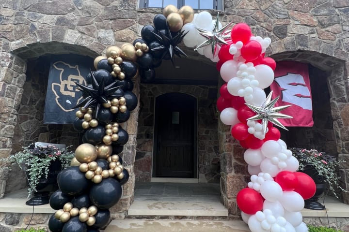 Entrance Arch by Party on Butler in Pittsburgh