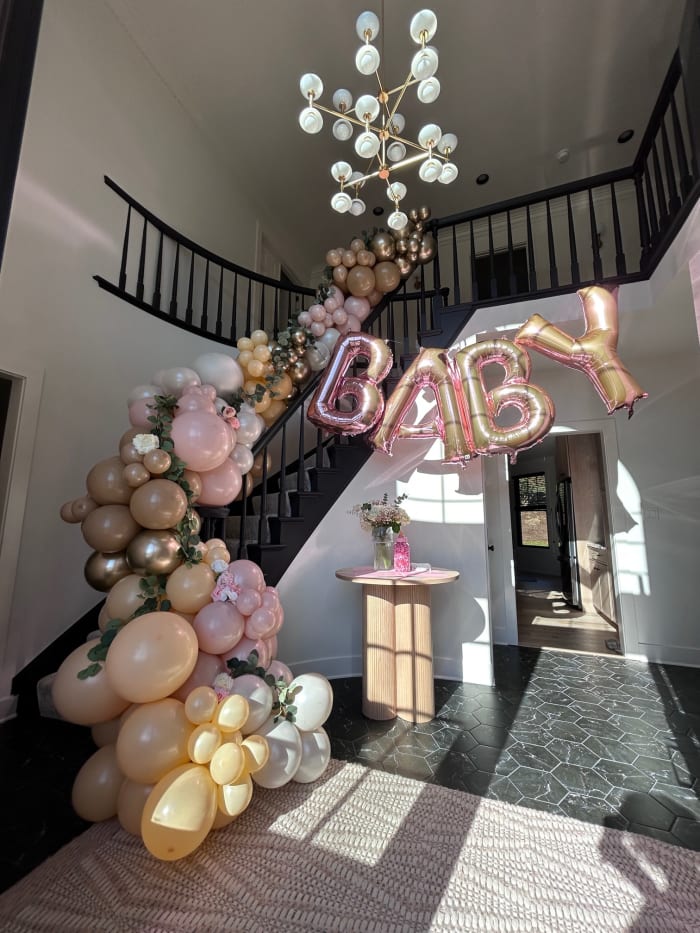 Baby shower setup in Pittsburgh by Party on Butler