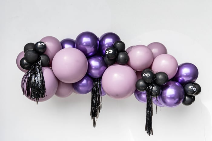 Spooky Halloween balloon garland in Pittsburgh by Party on Butler