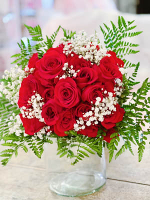 Wedding florals and balloon styling by the in-house team