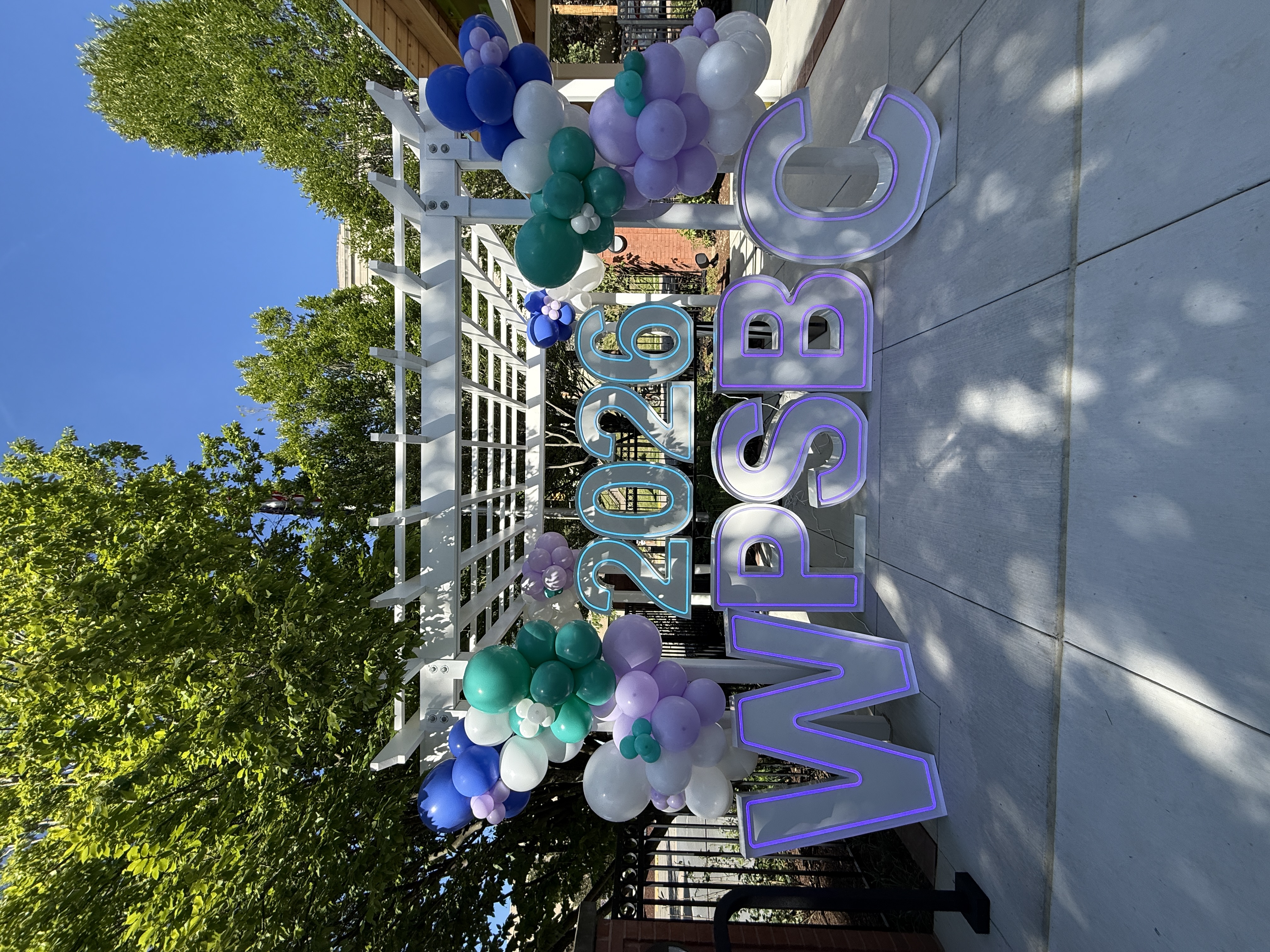 Neon LED marquee letters — Baby Shower Marquee Letters by Party on Butler