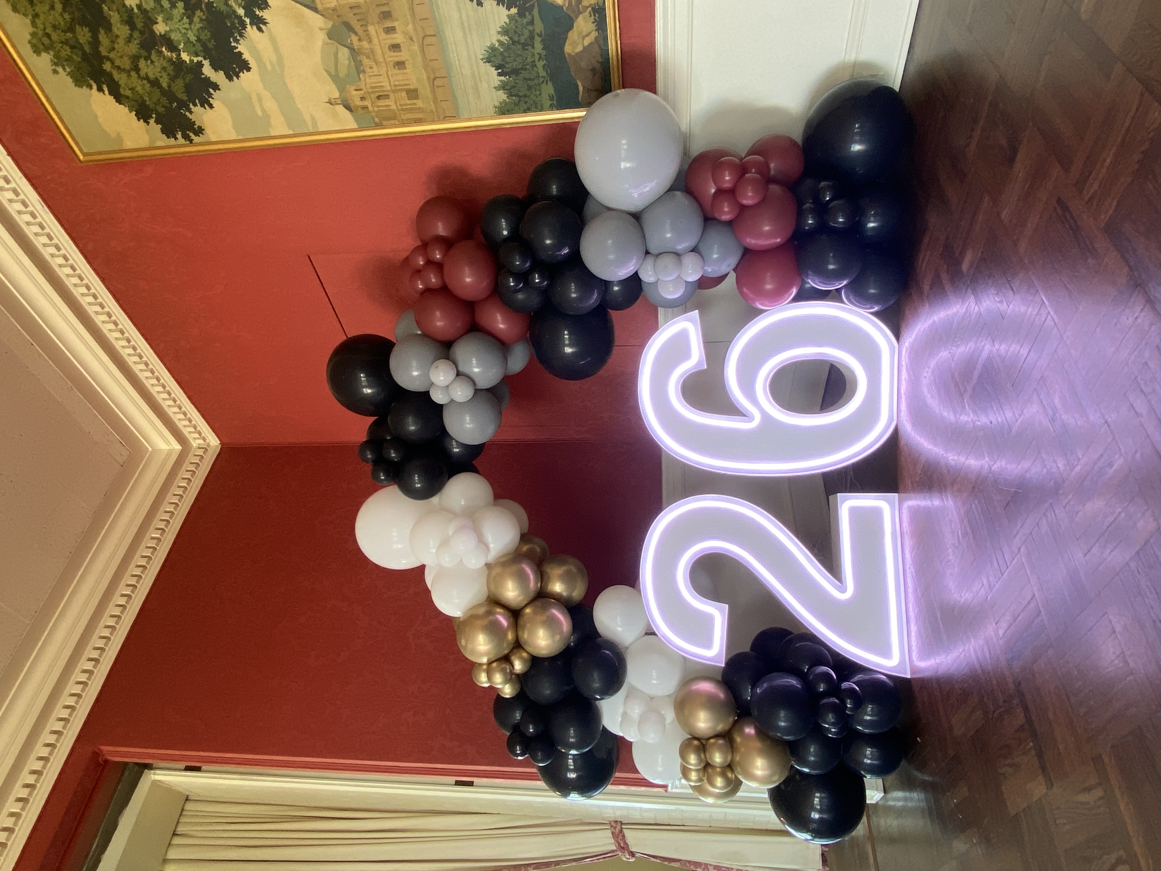 Neon LED marquee letters — Corporate Event Marquee Letters by Party on Butler