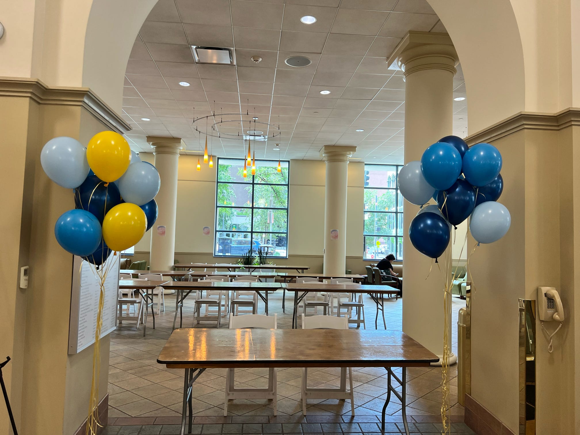 Custom balloon garland by Party on Butler in Pittsburgh