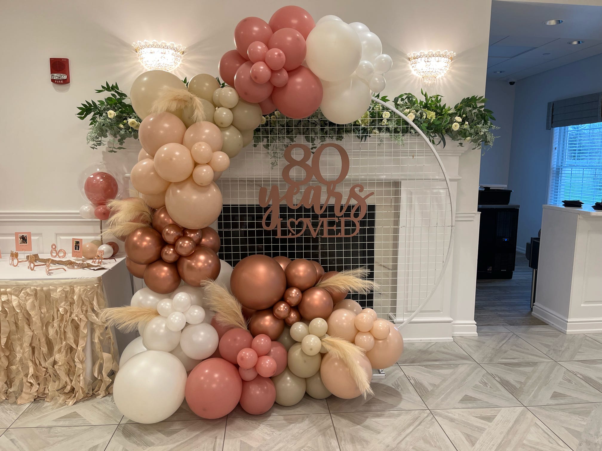 Balloon installation by Party on Butler at a Pittsburgh event