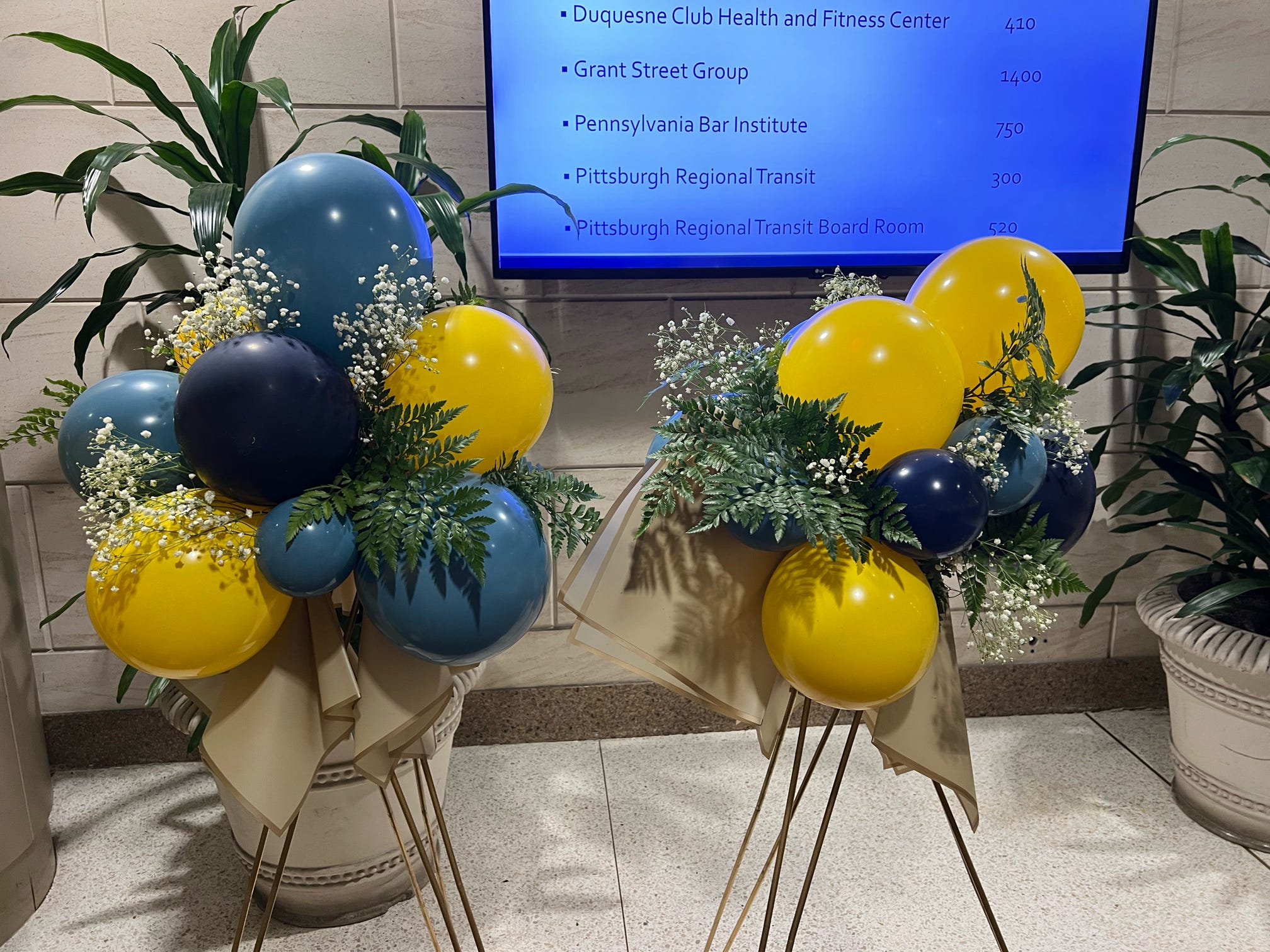 Balloon installation by Party on Butler at a Pittsburgh event