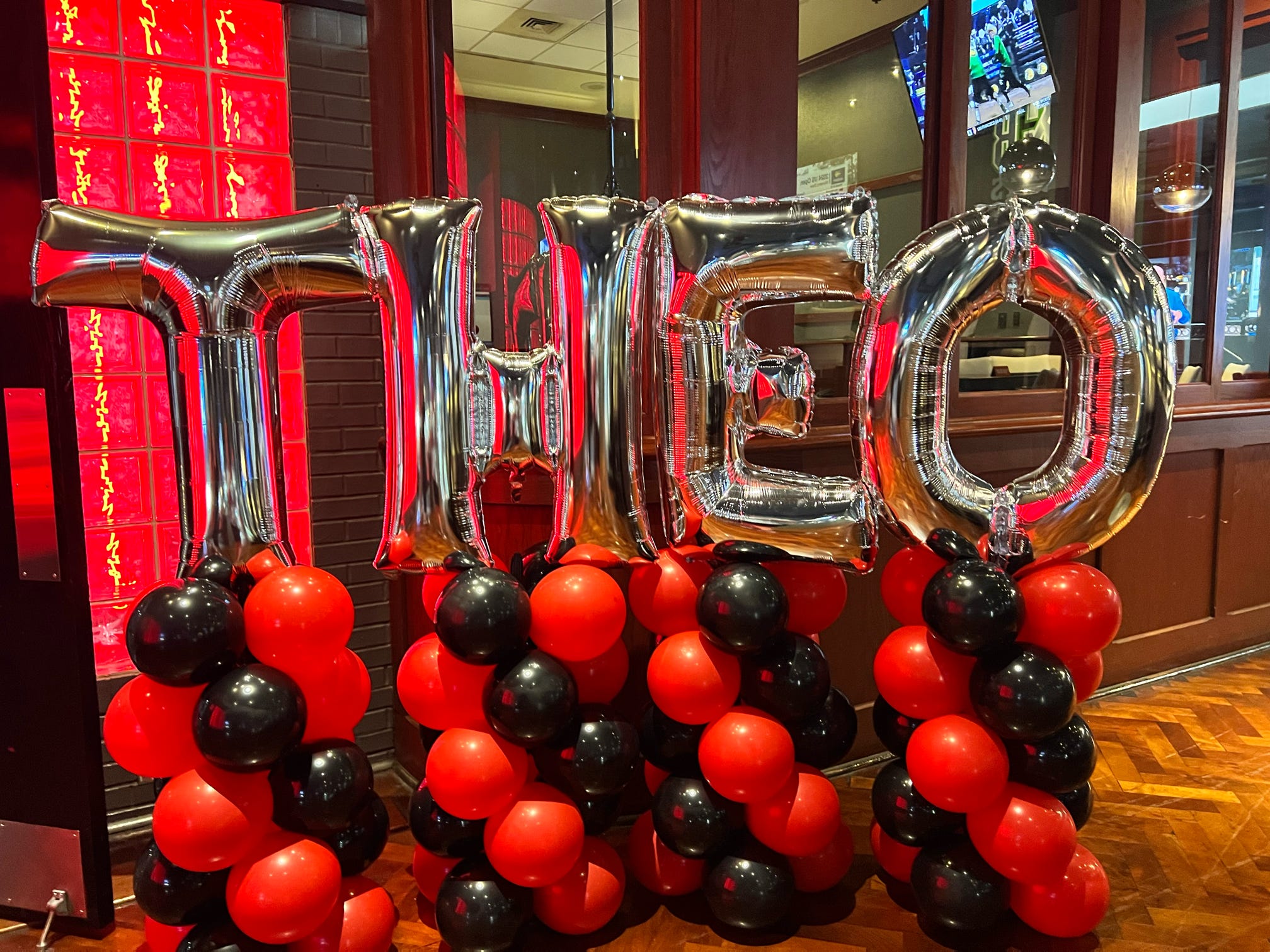 Balloon installation by Party on Butler at a Pittsburgh event