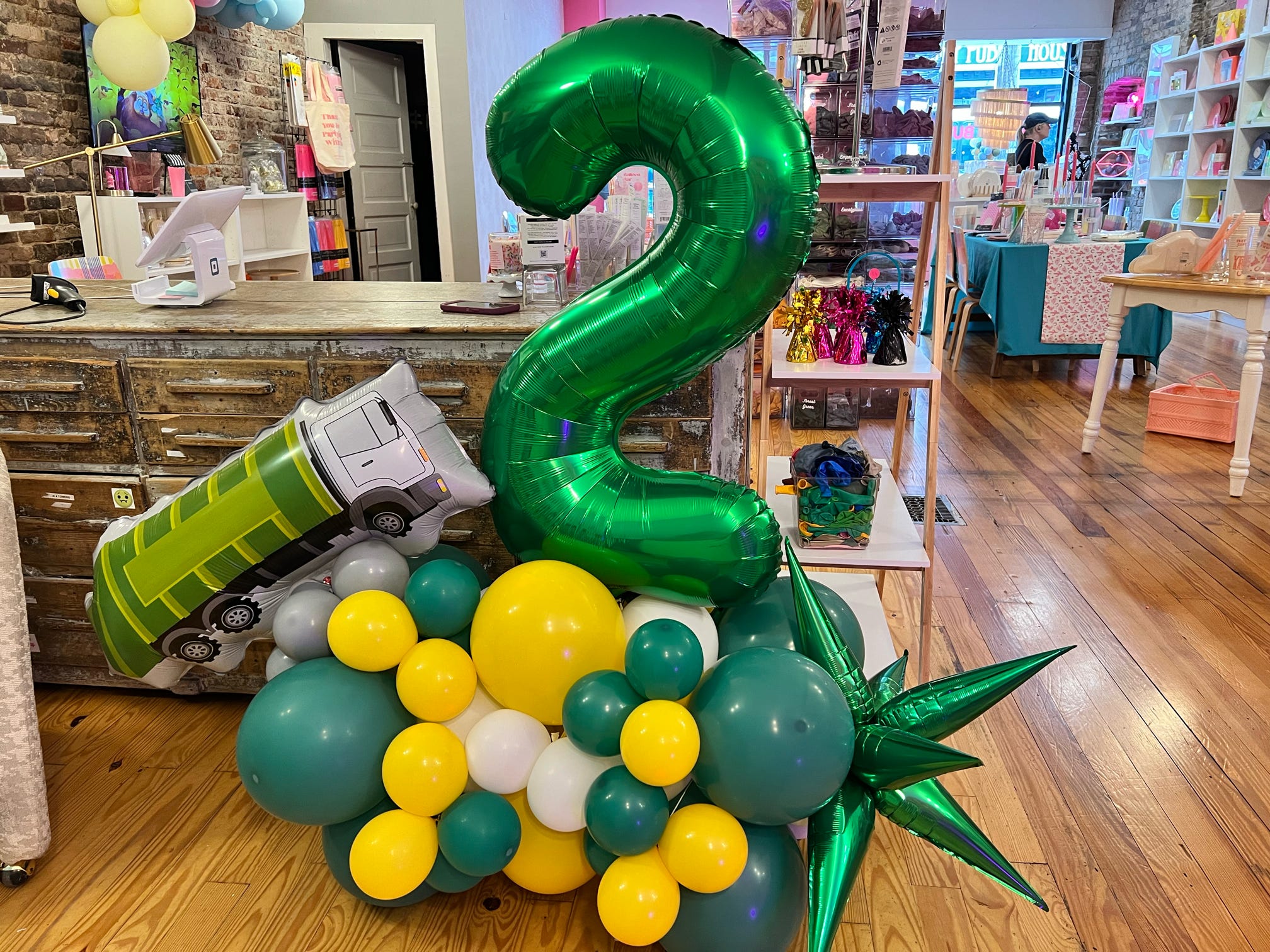 Balloon installation by Party on Butler at a Pittsburgh event