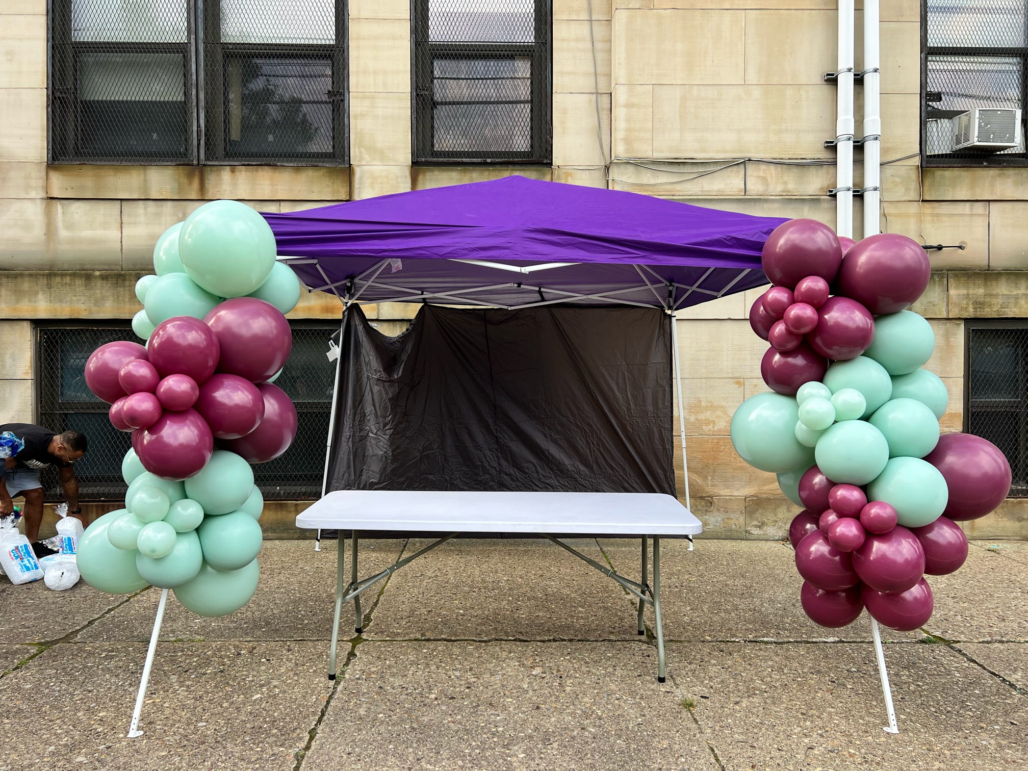 Custom balloon garland by Party on Butler in Pittsburgh