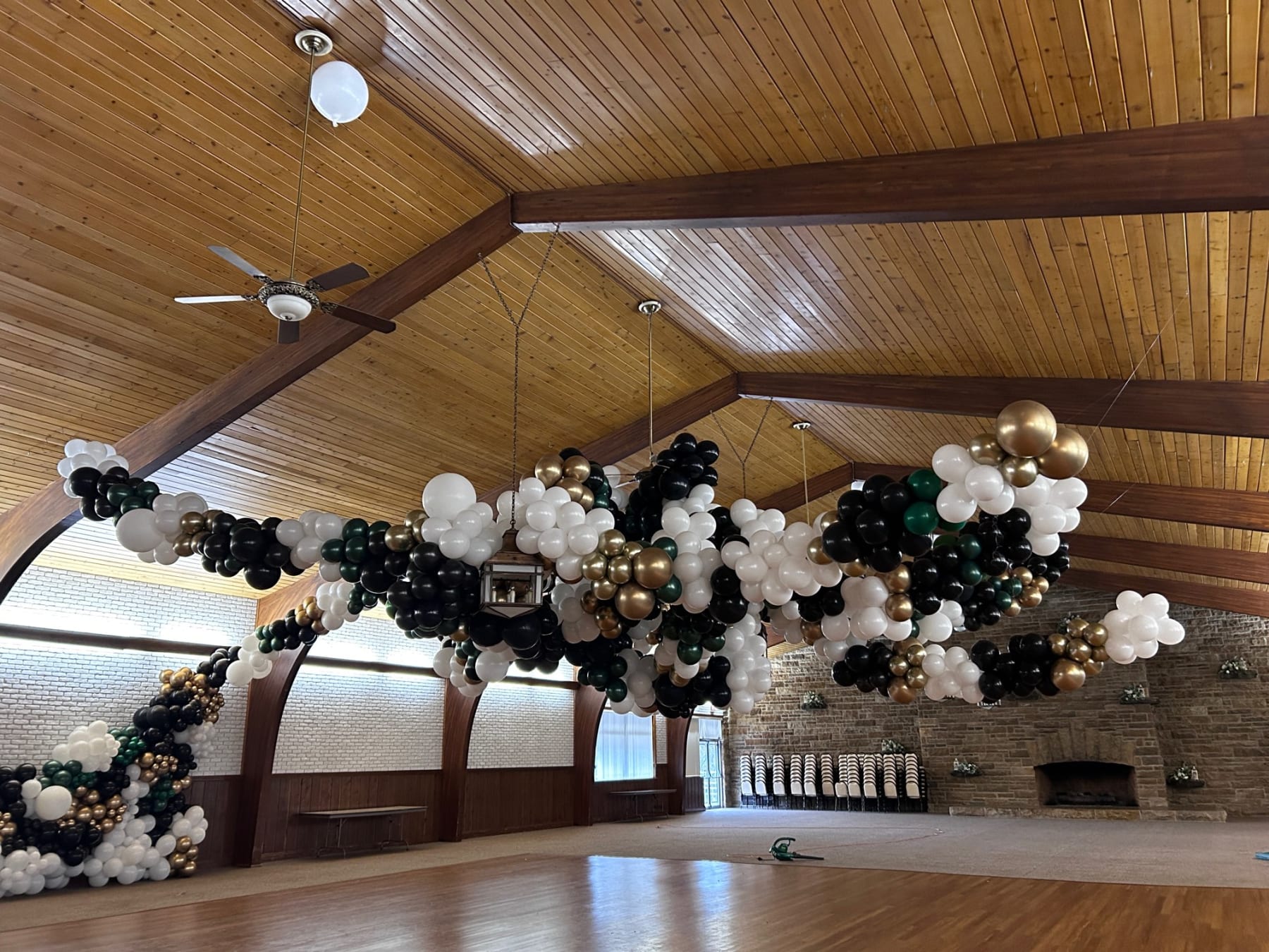 Pittsburgh event space decorated for a private party at Party on Butler in Blawnox