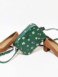 Coach C8699 Mini Camera Bag With Mystical Floral Print Green Multi