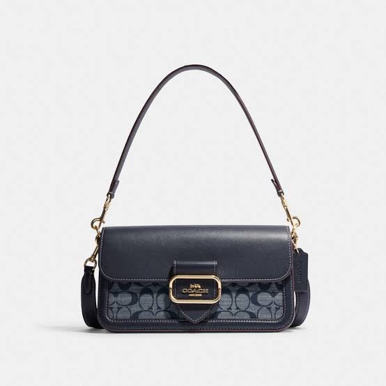 Coach Morgan Shoulder Bag In Signature Chambray