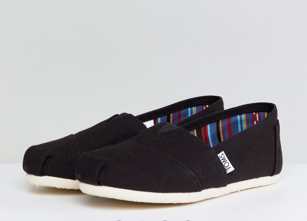 TOMS Alpargatas black