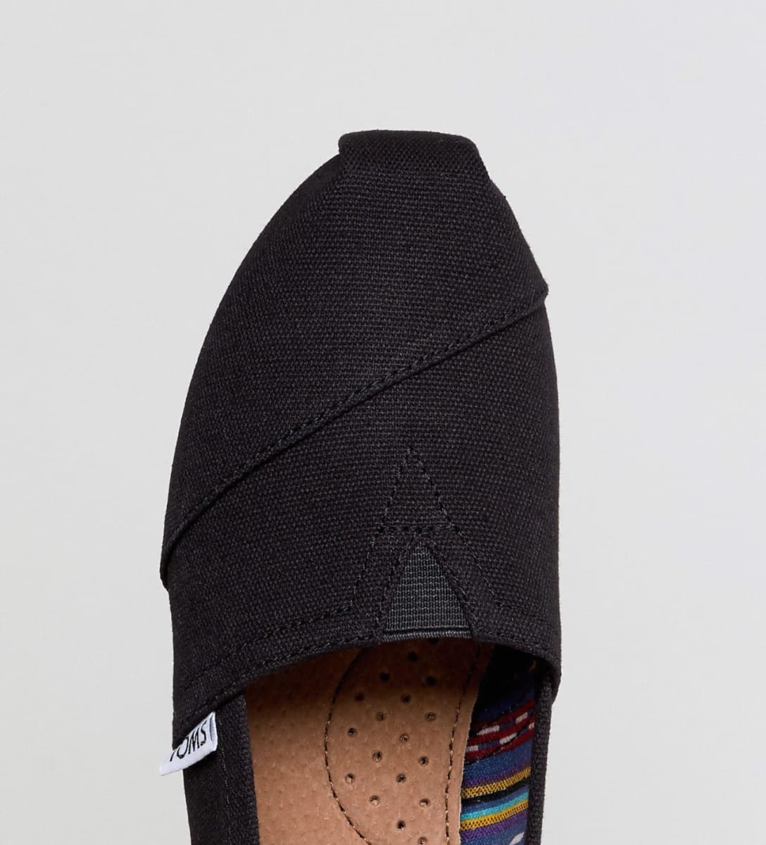 TOMS Alpargatas black