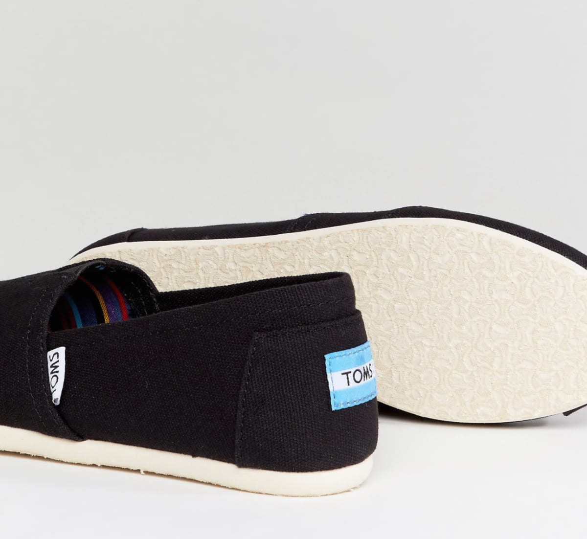 TOMS Alpargatas black