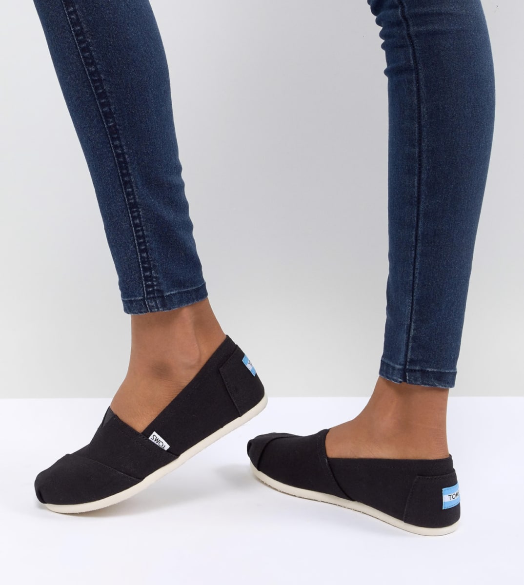 TOMS Alpargatas black