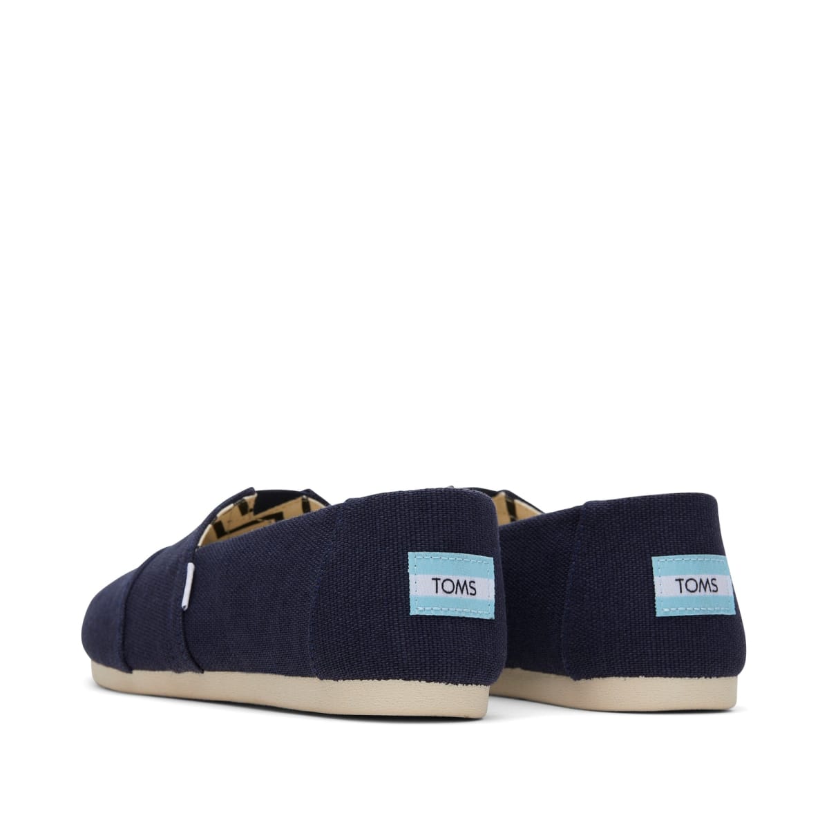 TOMS Women's Classic Alpargata Slip- navy canvas